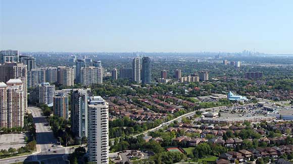 Mississauga, Young and modern city
